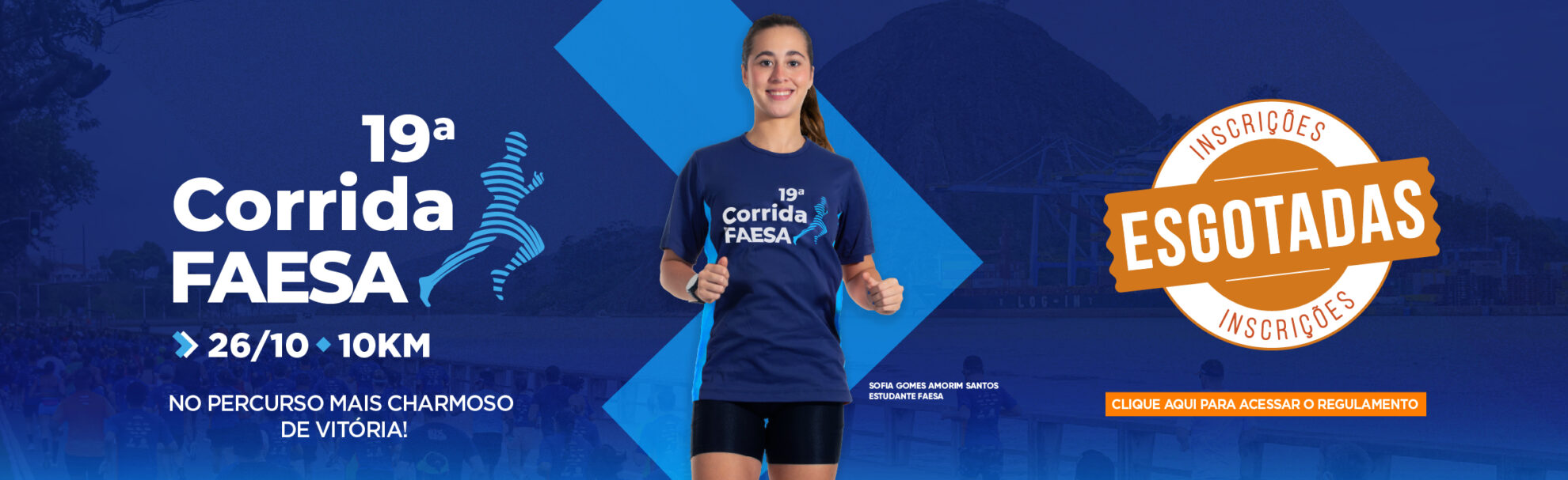 Banner Site 19º Corrida FAESA_desktop inscrições esgotadas