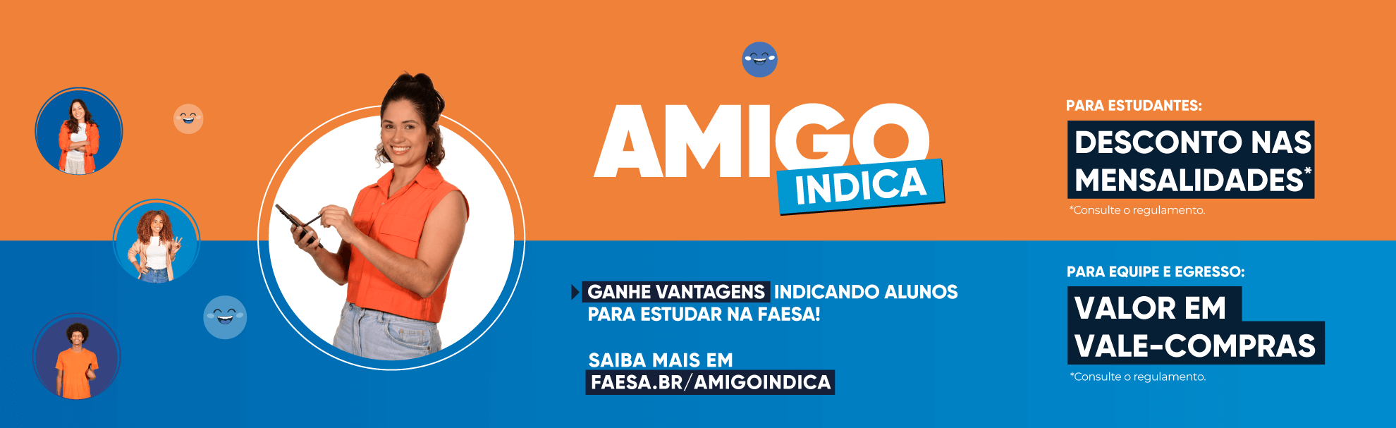 Amigo indica 2026 descontos e valor em vale compras