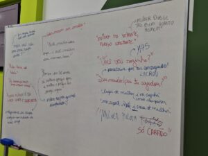 Oficina de Enfrentamento à Violência de Gênero.